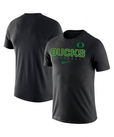 Men's Black Oregon Ducks Baseball Legend Performance T-shirt $29.99 T-Shirts