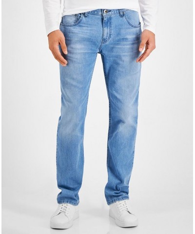 Men's Cal Slim Straight Fit Jeans Blue $23.19 Jeans