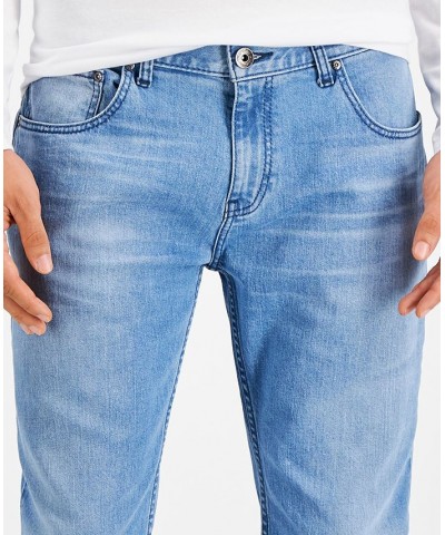 Men's Cal Slim Straight Fit Jeans Blue $23.19 Jeans