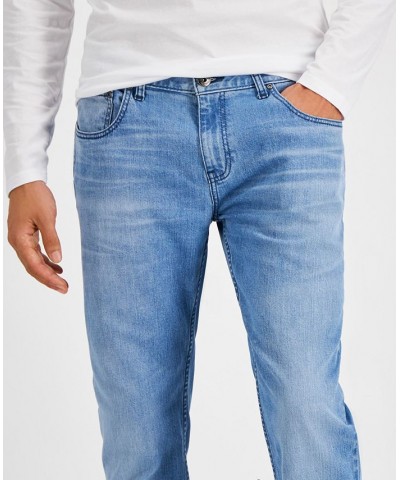 Men's Cal Slim Straight Fit Jeans Blue $23.19 Jeans