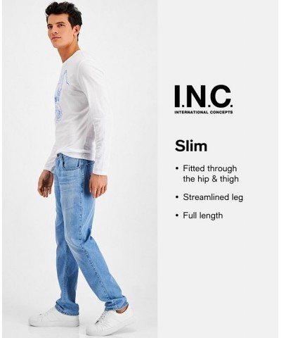 Men's Cal Slim Straight Fit Jeans Blue $23.19 Jeans