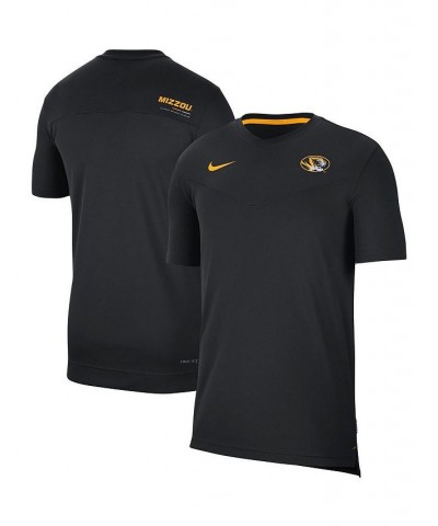 Men's Black Missouri Tigers Coach UV Performance T-shirt $25.80 T-Shirts