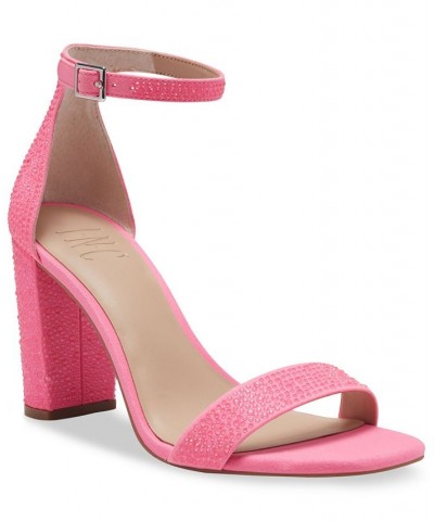 Women's Lexini Two-Piece Sandals Pink $42.79 Shoes