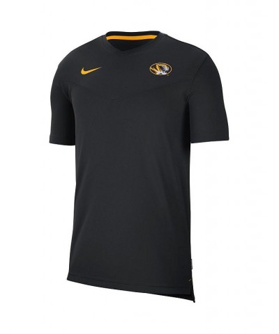 Men's Black Missouri Tigers Coach UV Performance T-shirt $25.80 T-Shirts