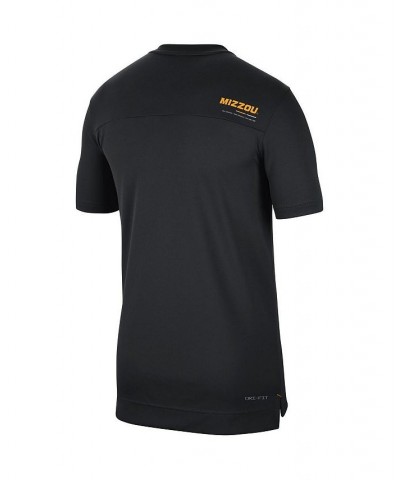 Men's Black Missouri Tigers Coach UV Performance T-shirt $25.80 T-Shirts