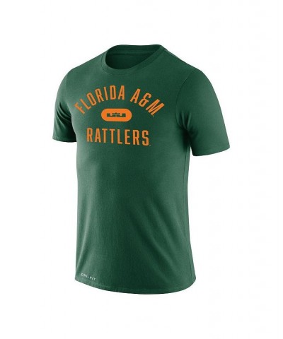 Men's x LeBron James Green Florida A&M Rattlers Collection Legend Performance T-shirt $19.19 T-Shirts