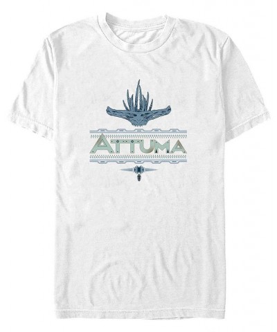 Men's Attuma Tribal Short Sleeve T-shirt White $14.35 T-Shirts