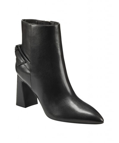 Women's Kendra Ankle Dress Booties Black $50.31 Shoes