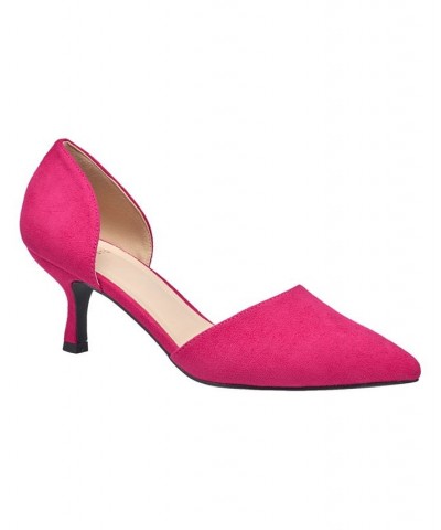 Women's Bali Pointed Pumps Pink $41.04 Shoes