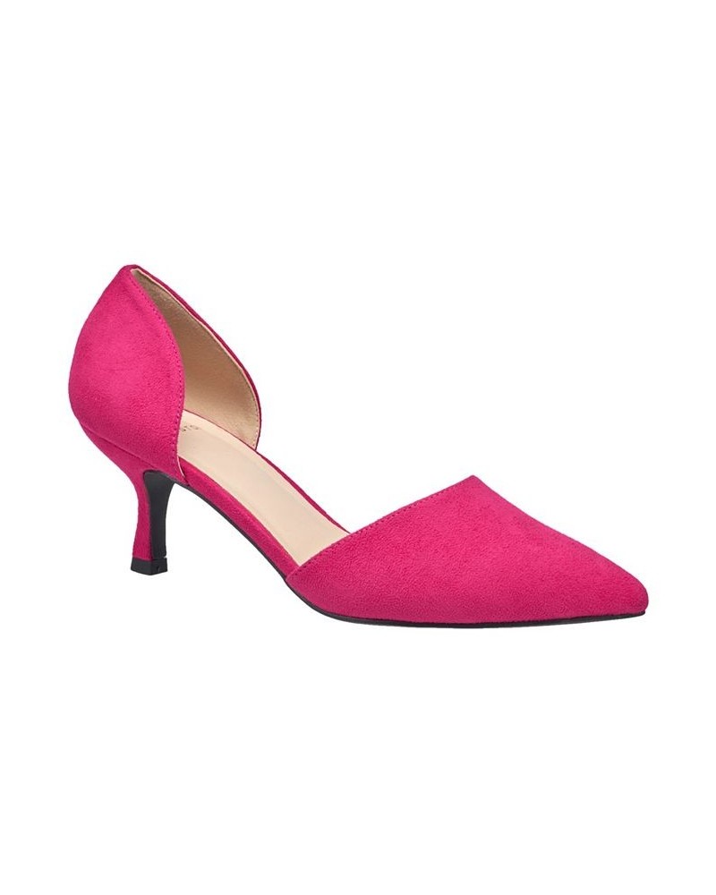 Women's Bali Pointed Pumps Pink $41.04 Shoes