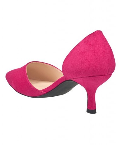 Women's Bali Pointed Pumps Pink $41.04 Shoes