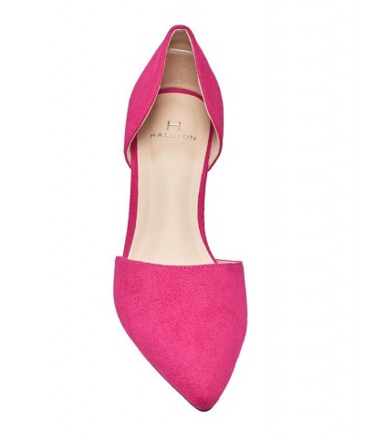 Women's Bali Pointed Pumps Pink $41.04 Shoes