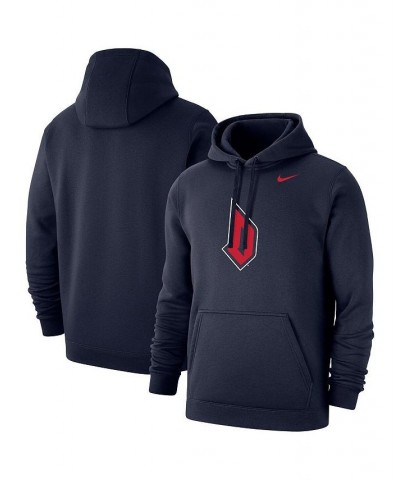 Men's Navy Duquesne Dukes Club Fleece Pullover Hoodie $31.50 Sweatshirt