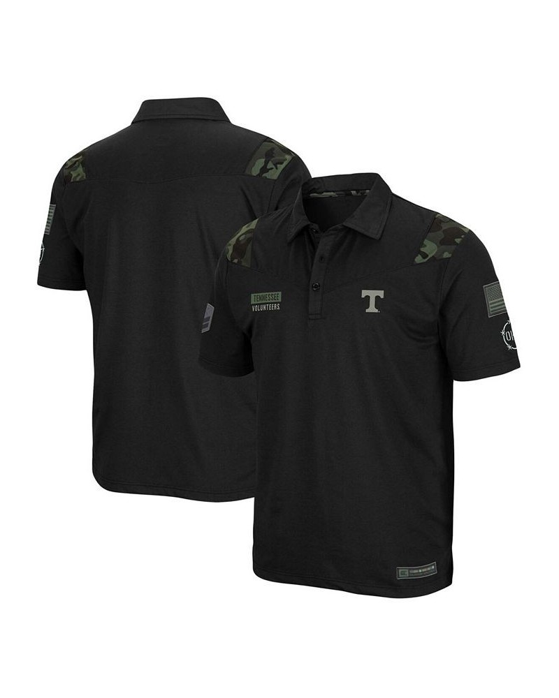 Men's Black Tennessee Volunteers OHT Military Inspired Appreciation Sierra Polo $25.80 Polo Shirts