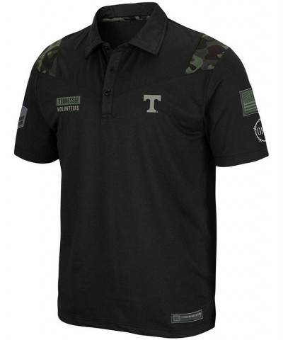 Men's Black Tennessee Volunteers OHT Military Inspired Appreciation Sierra Polo $25.80 Polo Shirts