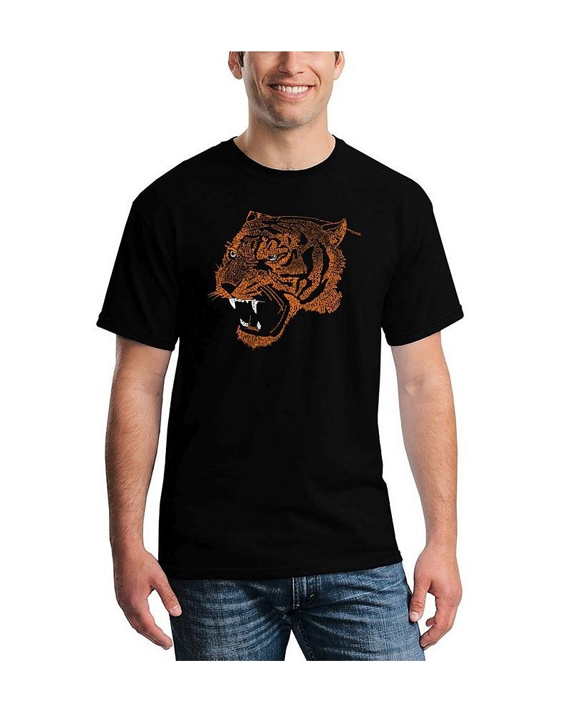 Men's Beast Mode Word Art T-shirt Black $14.35 T-Shirts