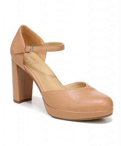 Bandele Platform Pumps Tan/Beige $32.70 Shoes