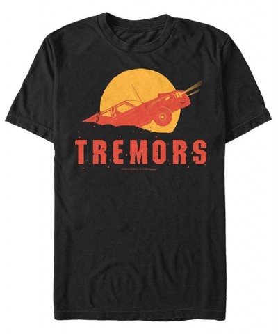 Tremors Men's Wagon Shake Short Sleeve T-Shirt Black $19.94 T-Shirts