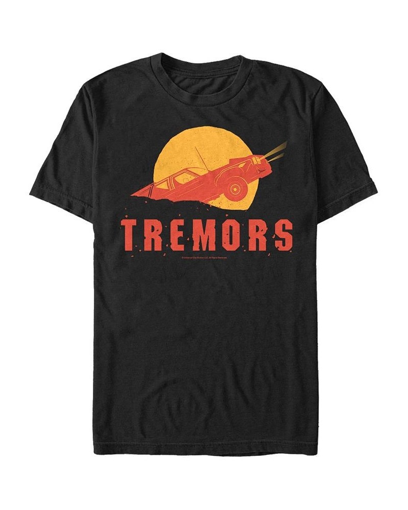 Tremors Men's Wagon Shake Short Sleeve T-Shirt Black $19.94 T-Shirts