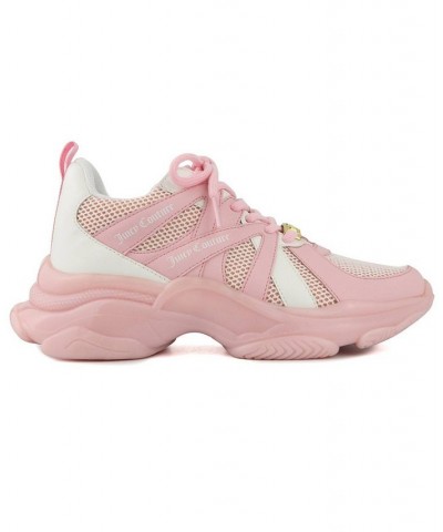 Women's Alexxis Casual Sneakers Pink $48.95 Shoes