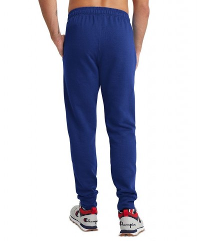 Men's PowerBlend Logo-Graphic Jogger Pants Blue $17.20 Pants