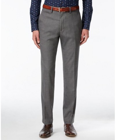 Men's Slim-Fit Stretch Dress Pants Medium Grey $25.43 Pants