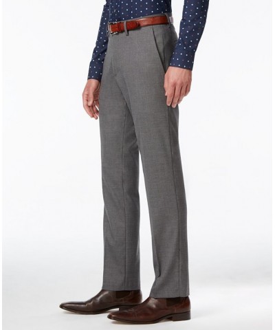 Men's Slim-Fit Stretch Dress Pants Medium Grey $25.43 Pants