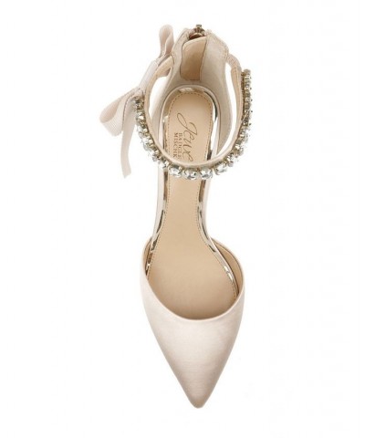 Women's Jaycee Evening Pump Ivory/Cream $59.34 Shoes