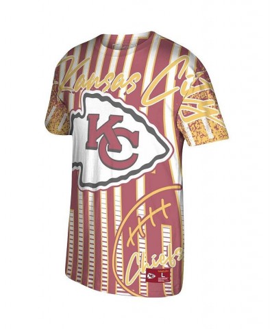 Men's Red Kansas City Chiefs Jumbotron T-shirt $31.85 T-Shirts