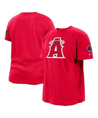 Men's Red Los Angeles Angels 2022 City Connect Big and Tall T-shirt $27.99 T-Shirts