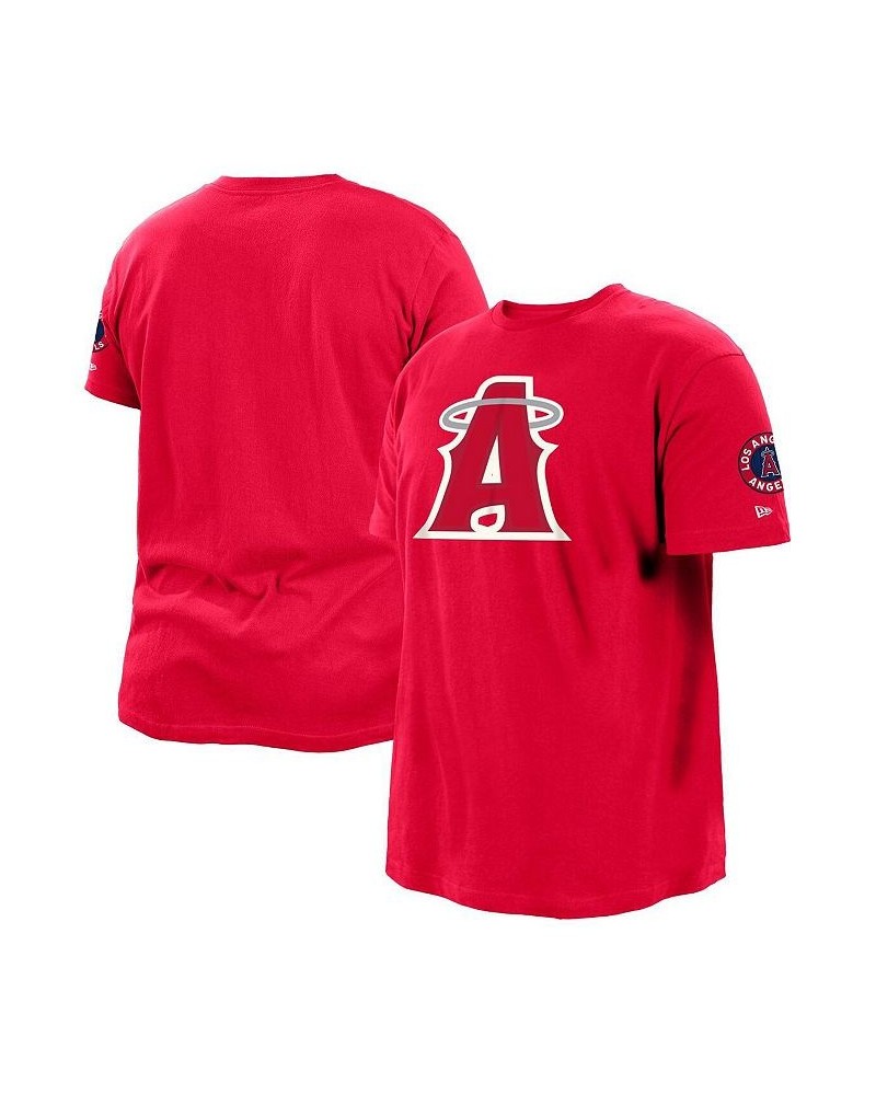 Men's Red Los Angeles Angels 2022 City Connect Big and Tall T-shirt $27.99 T-Shirts