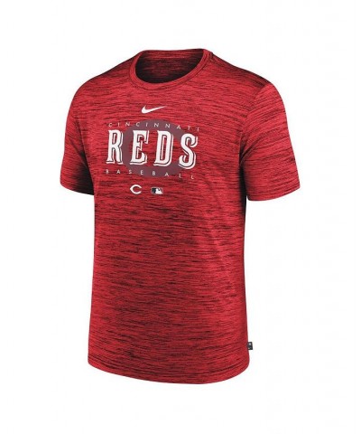 Men's Red Cincinnati Reds Authentic Collection Velocity Performance Practice T-shirt $22.00 T-Shirts