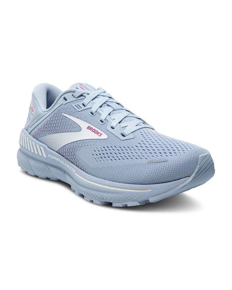 Women's Adrenaline GTS 22 Running Sneakers Blue $58.50 Shoes