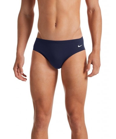 Men's Poly Solid Brief Blue $23.46 Swimsuits