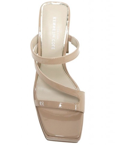 Women's Tala Asymmetrical Platform Sandals Buff $50.04 Shoes