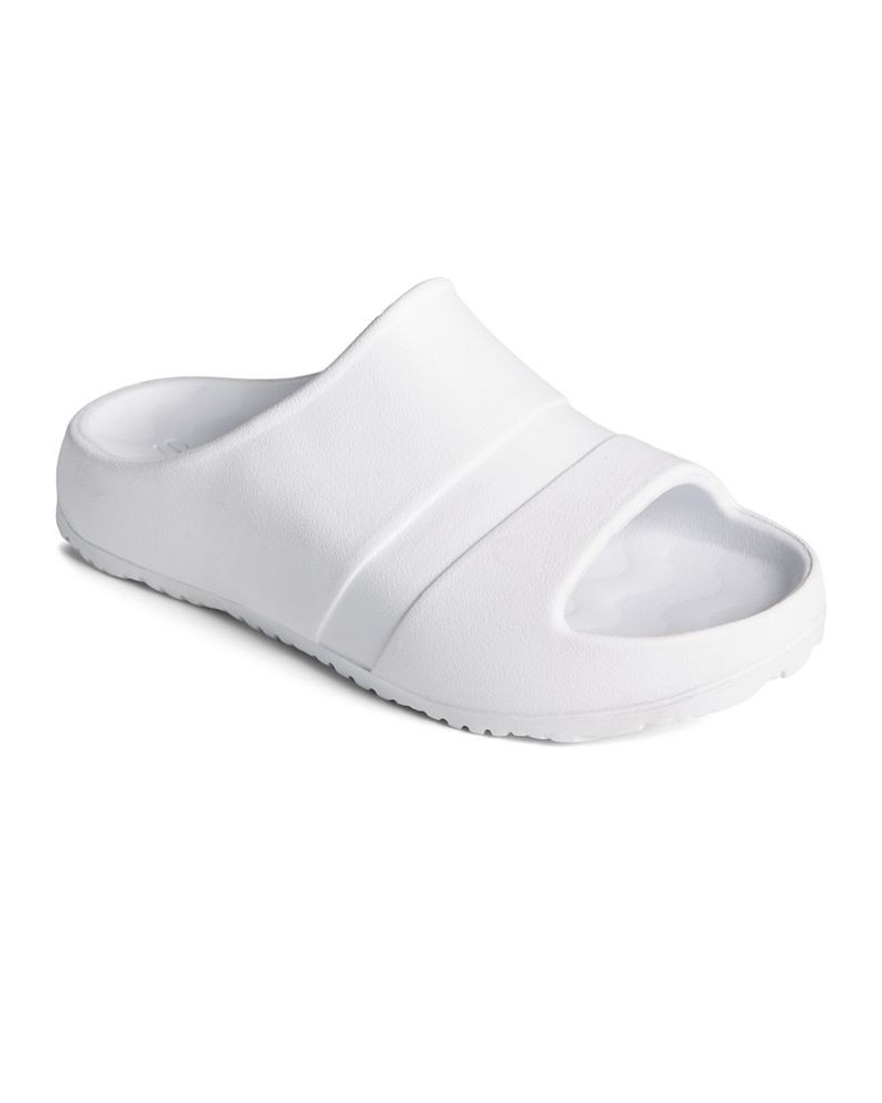 Women's Float Slide Rubber Sandals White $19.72 Shoes