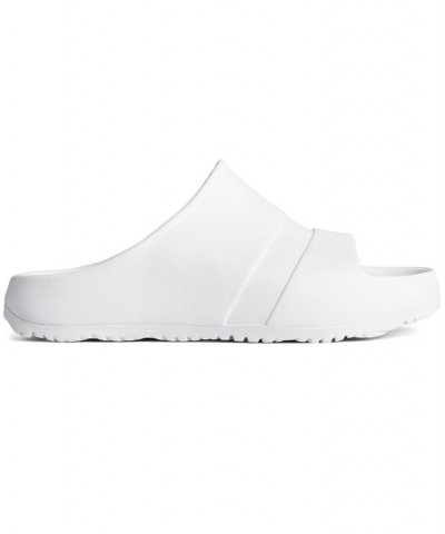 Women's Float Slide Rubber Sandals White $19.72 Shoes