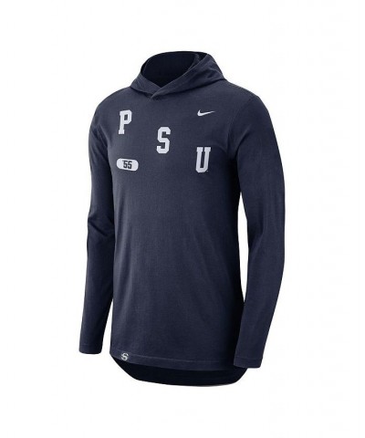 Men's Navy Penn State Nittany Lions Team Performance Long Sleeve Hoodie T-shirt $30.38 T-Shirts