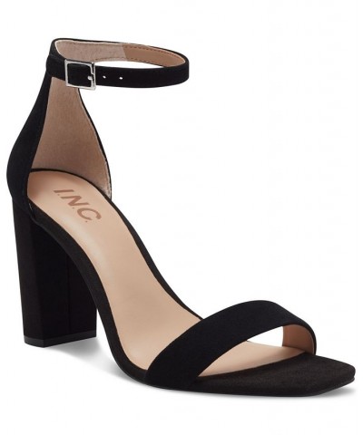 Women's Lexini Two-Piece Sandals Black $45.65 Shoes