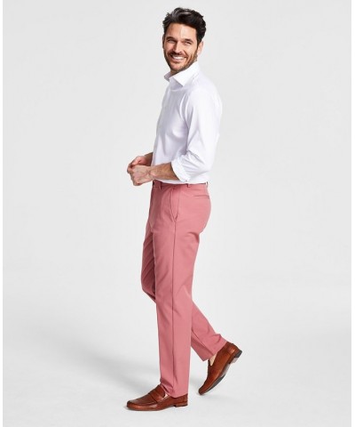 Men's Classic-Fit Cotton Stretch Performance Dress Pants PD05 $28.04 Pants