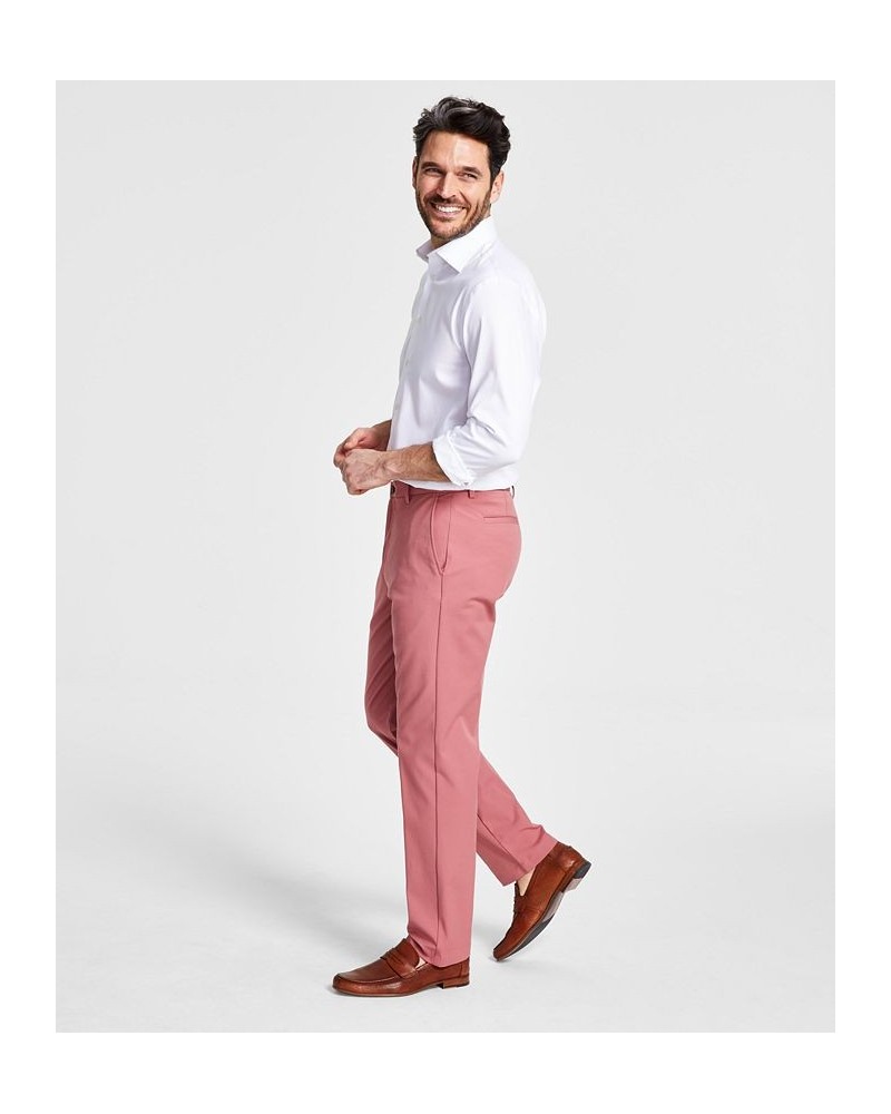 Men's Classic-Fit Cotton Stretch Performance Dress Pants PD05 $28.04 Pants