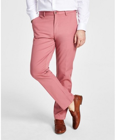 Men's Classic-Fit Cotton Stretch Performance Dress Pants PD05 $28.04 Pants