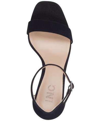 Women's Lexini Two-Piece Sandals Black $45.65 Shoes