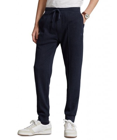 Men's Luxury Jersey Jogger Pants Blue $71.10 Pants