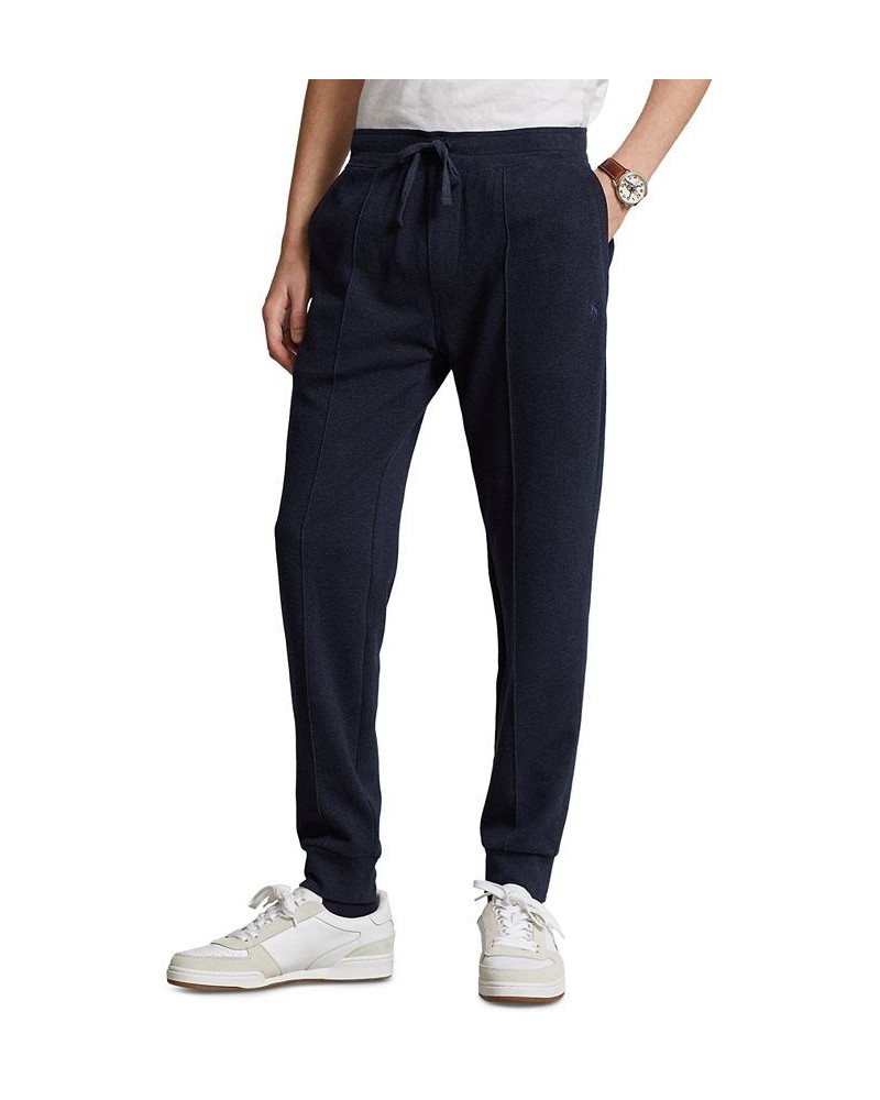 Men's Luxury Jersey Jogger Pants Blue $71.10 Pants