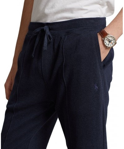 Men's Luxury Jersey Jogger Pants Blue $71.10 Pants