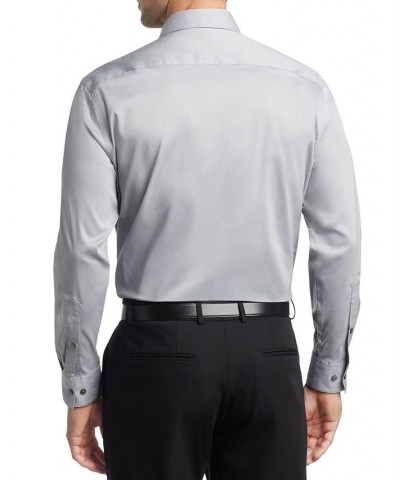 Men's Regular-Fit Ultraflex Dress Shirt Gray $17.00 Dress Shirts