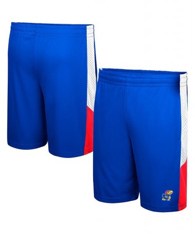 Men's Royal Kansas Jayhawks Very Thorough Shorts $18.48 Shorts