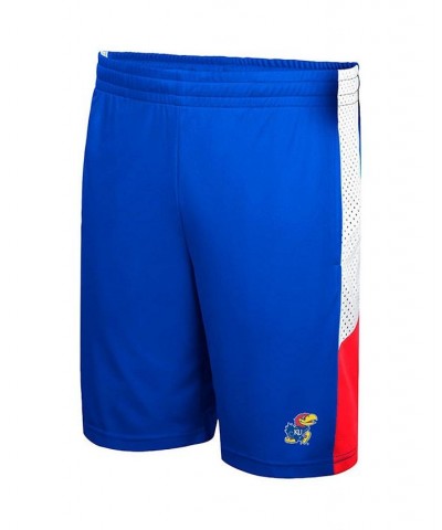 Men's Royal Kansas Jayhawks Very Thorough Shorts $18.48 Shorts