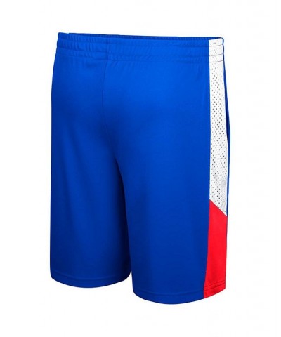 Men's Royal Kansas Jayhawks Very Thorough Shorts $18.48 Shorts